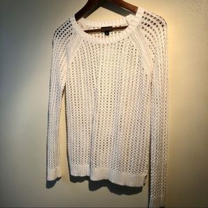 a.n.a Knitted white sweater ☁️